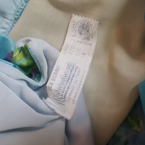 Vintage 70s bathing suit swimsuit Seascamp size medium large - Picture 8 of 9